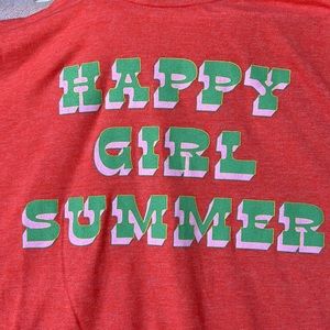 Xxl new w/out tags. Happy girl summer t shirt.